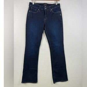 Silver Jeans Co Elyse Slim Bootcut Women‎ 28x31 Dark Wash Indigo Western